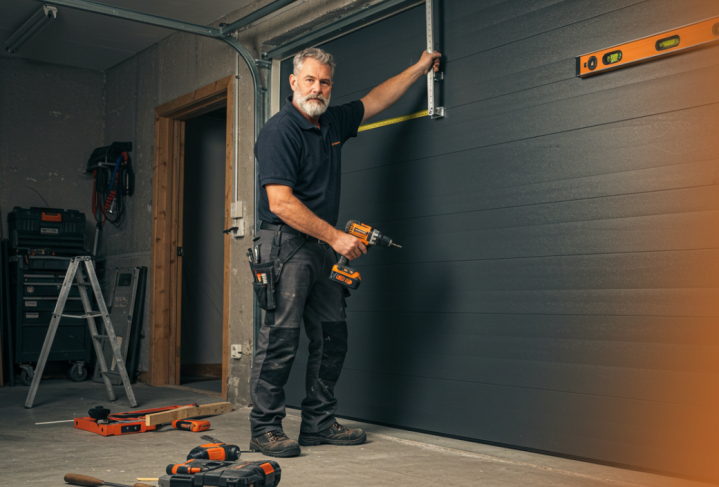Installation de porte de garage, Digoin